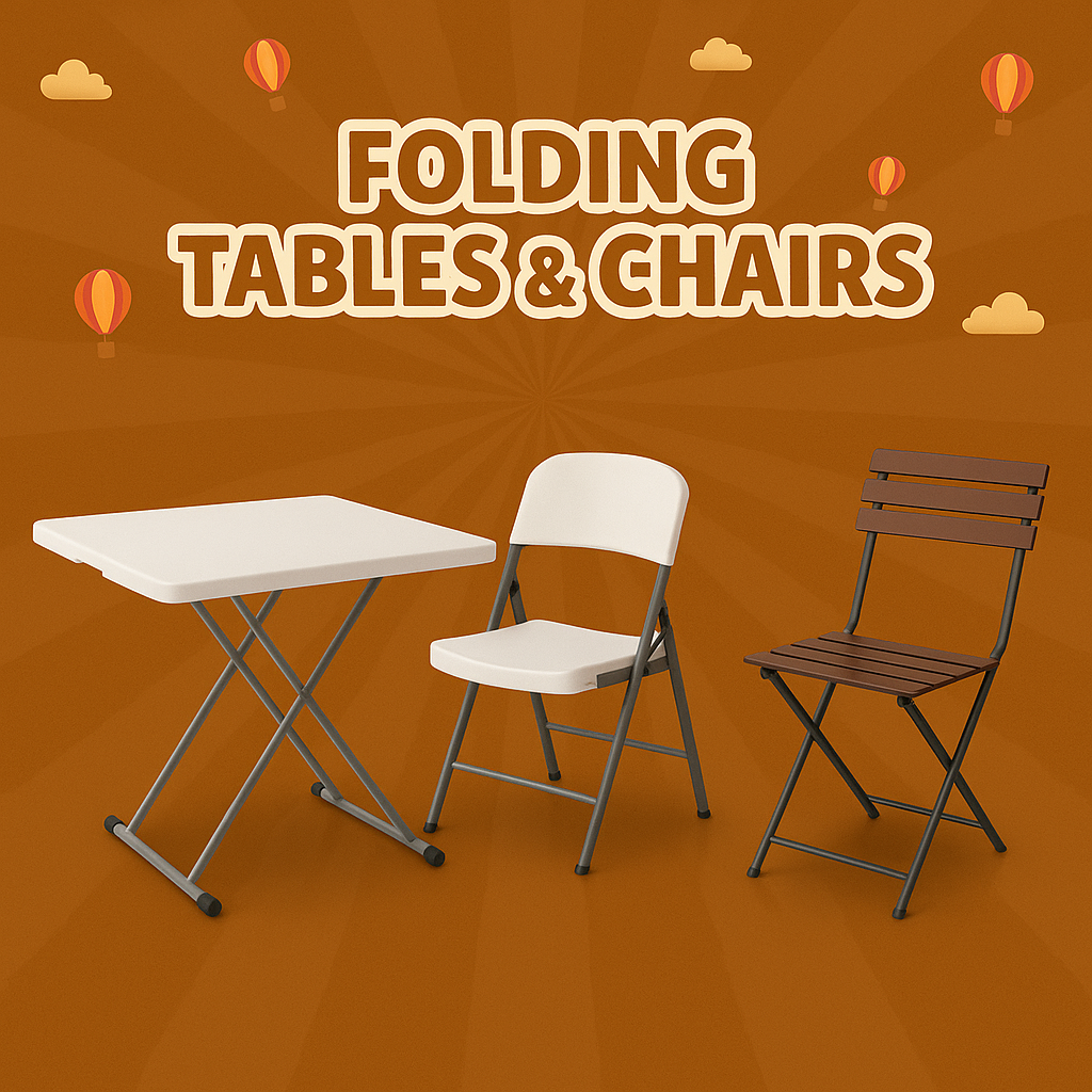 Folding Tables & Chairs