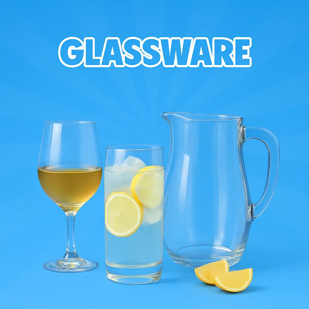 Buy Glassware in Pakistan  Drinkware, Jugs & Serving Sets