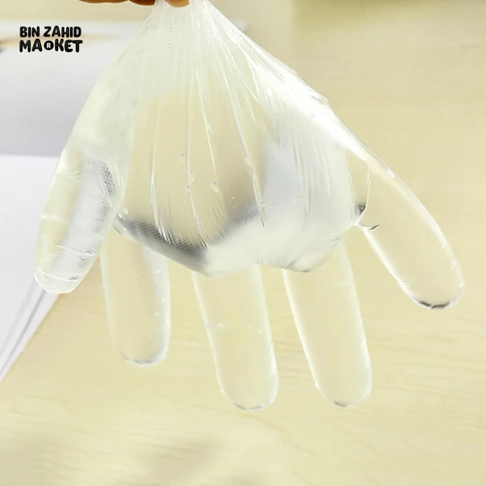 100 PIECES DISPOSABLE GLOVES