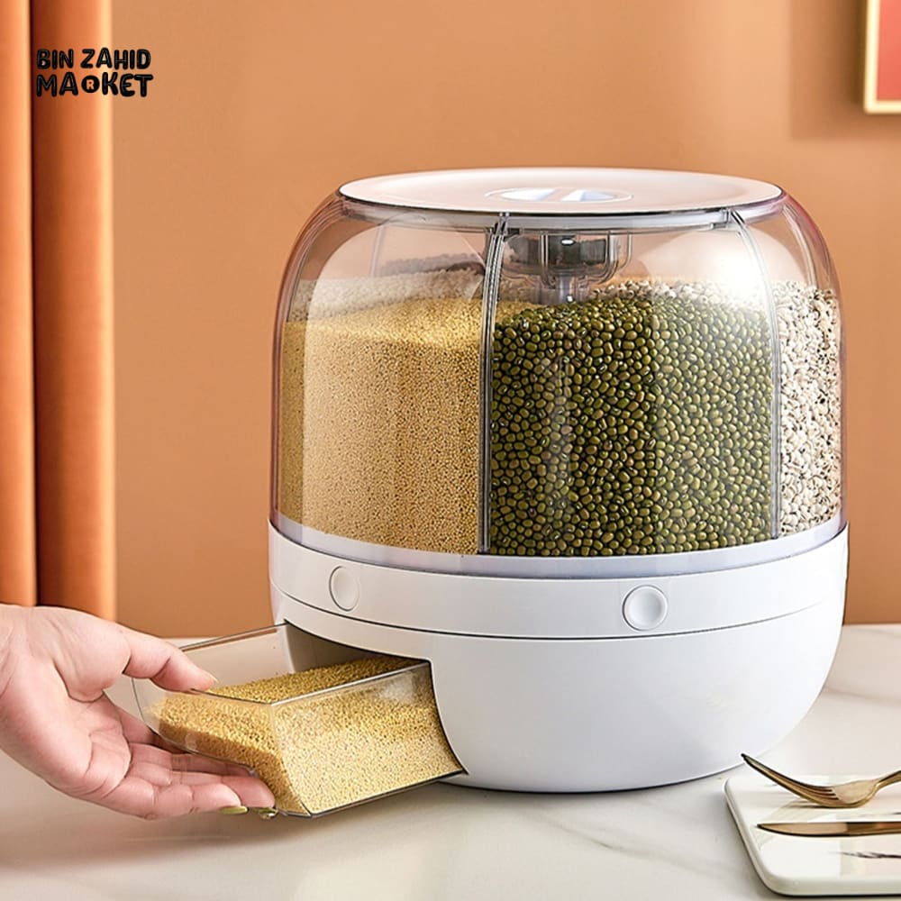 6IN1 ROTATING FOOD DISPENSER