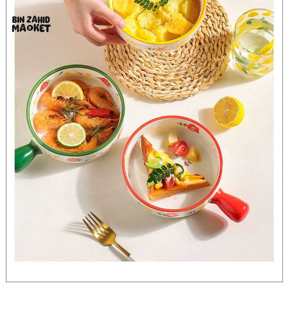 CERAMIC SERVING BOWL