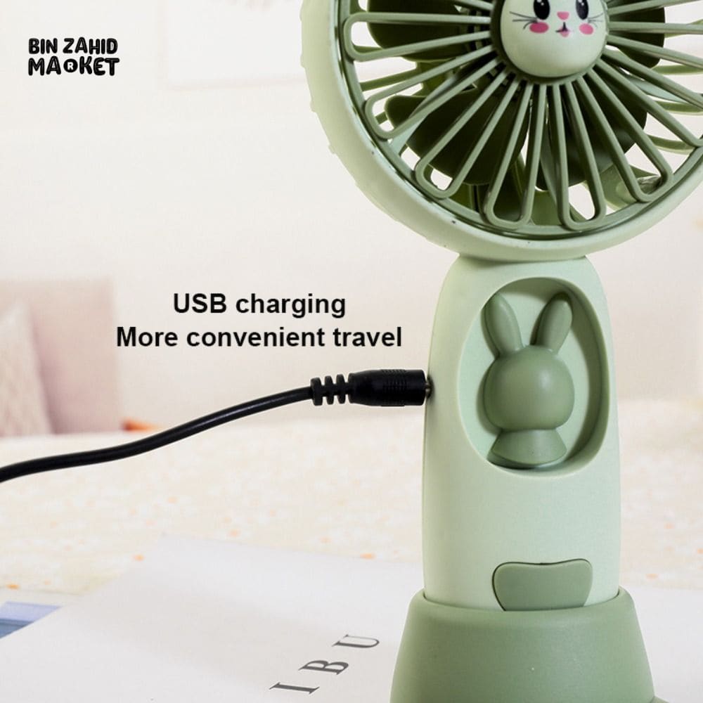 HANDHELD FAN WITH NIGHT LIGHT