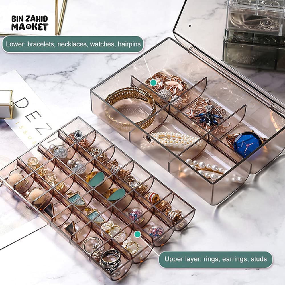 2X LAYERS JEWELRY ORGANIZER Default Title