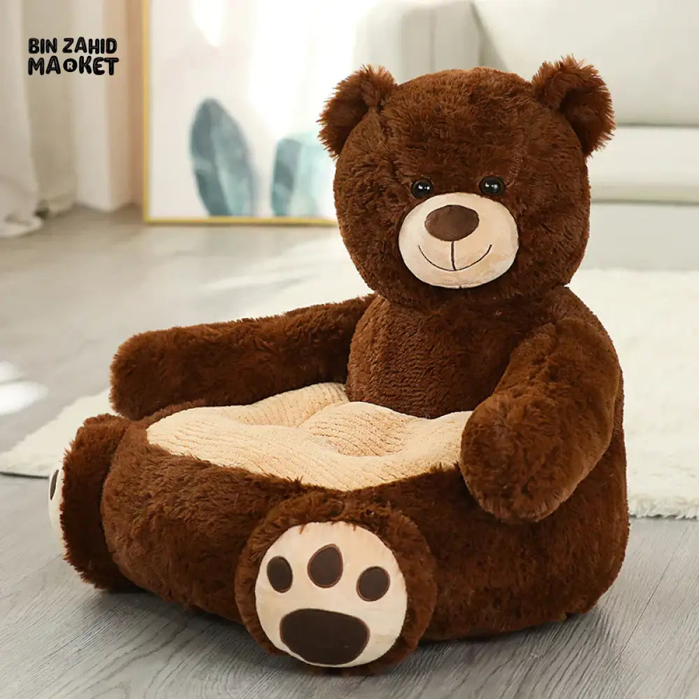 ANIMALS FLOOR SOFA SEAT Dark Bear