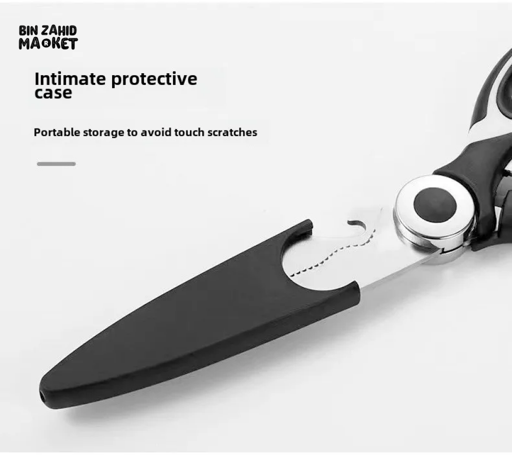 THICKENED KITCHEN SCISSORS – STRONG SHARP & MULTIFUNCTIONAL BONE CUTTER