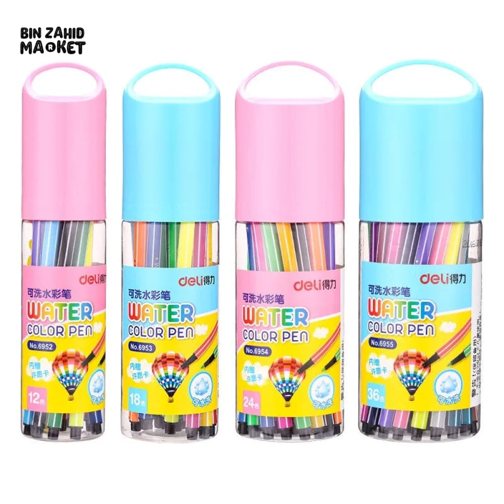 12 PIECES WATER COLORS PEN SET