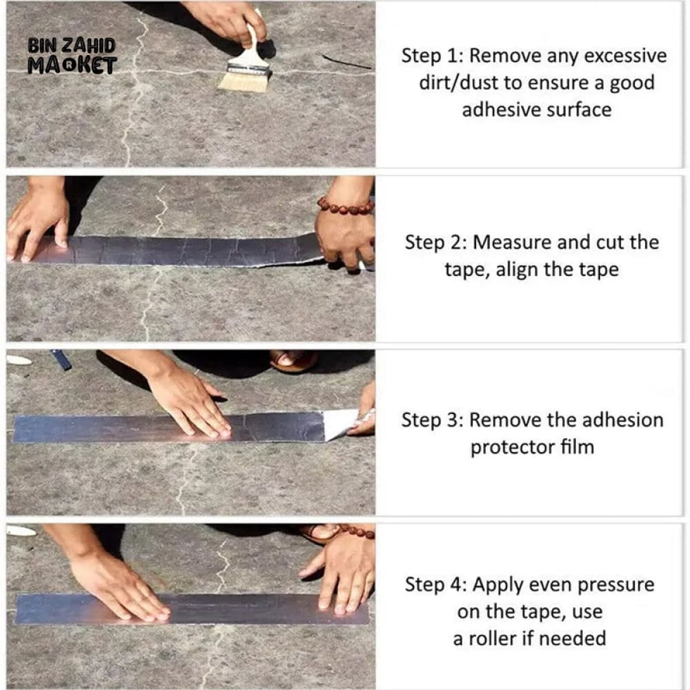 BUTYLE FOIL ALUMINIUM TAPE