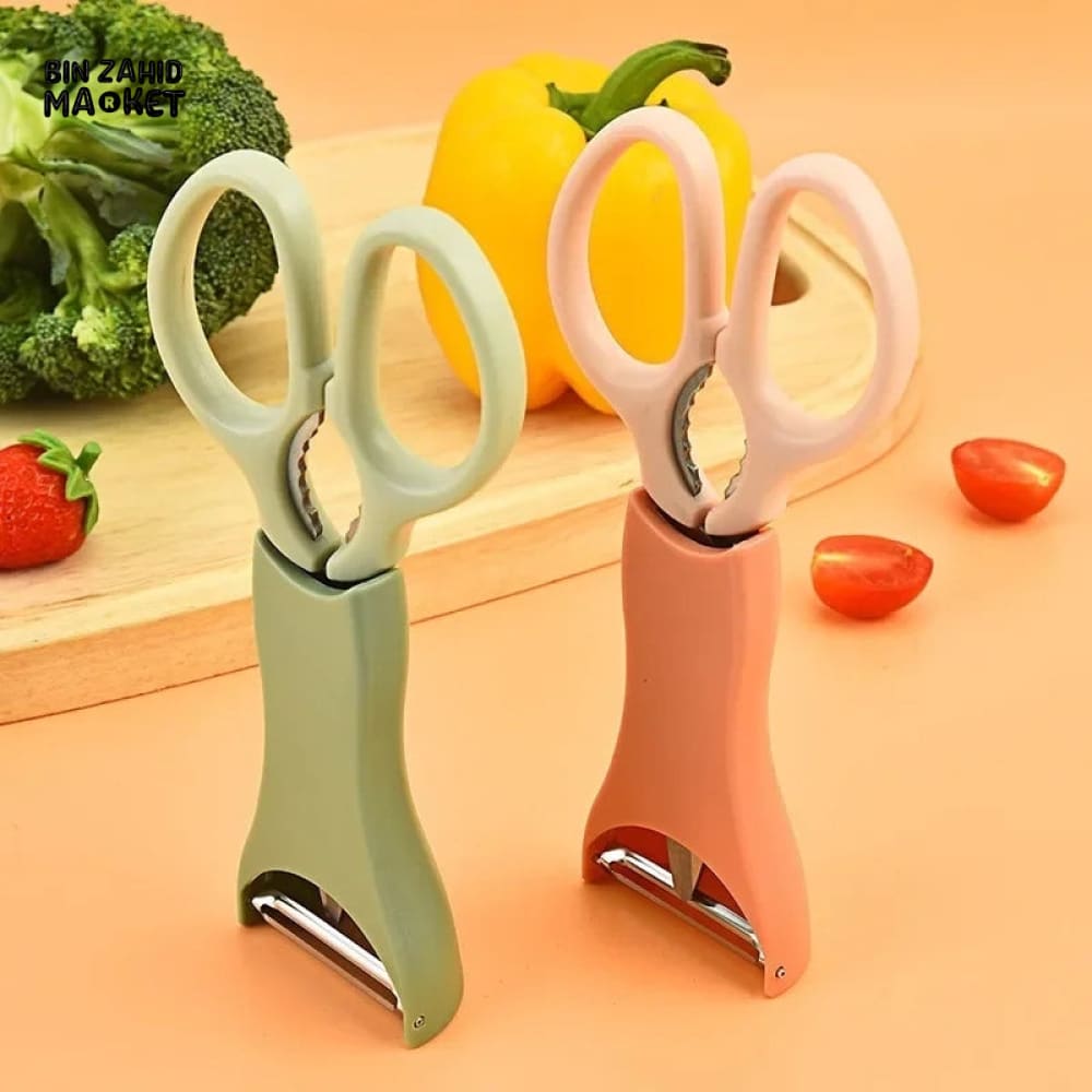 2IN1 PEELER WITH SCISSOR