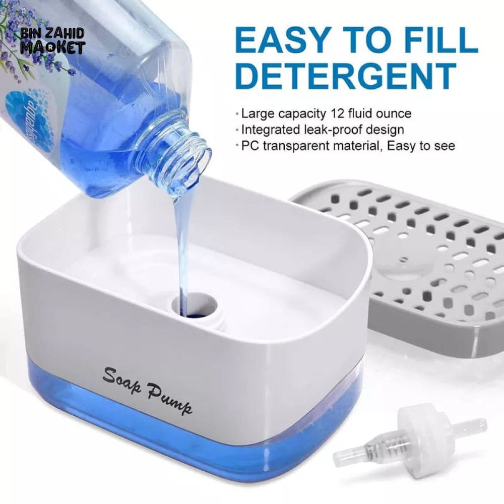 EASY SOAP & SPONGE DISPENSER