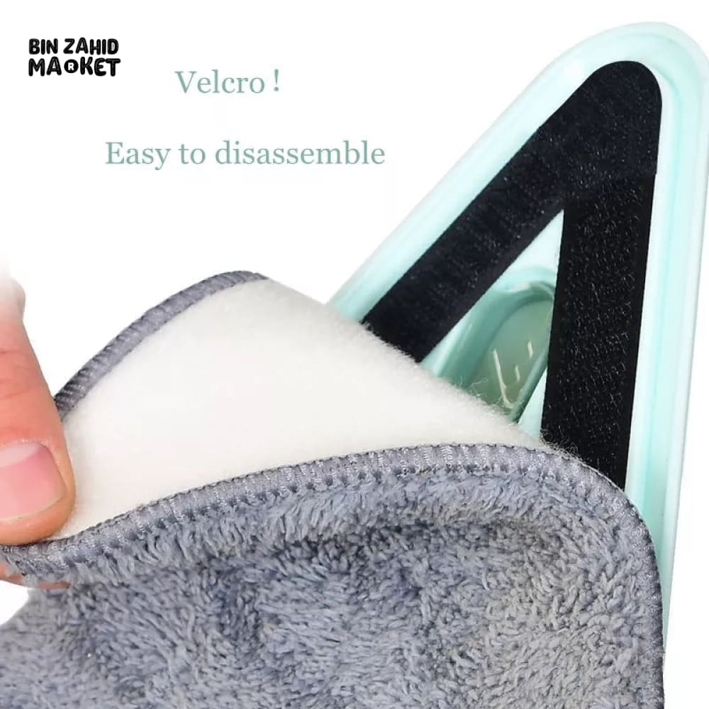 TELESCOPIC TRIANGLE CLEANING WIPER MOP