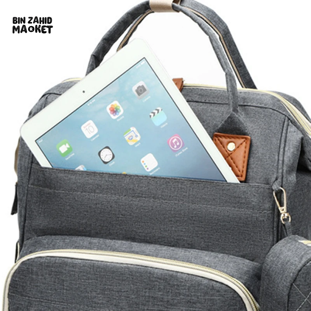 WOMEN'S BACKPACK LARGE CAPACITY WATERPROOF OXFORD CLOTH MUMMY BAG DIAPER STORAGE FASHION