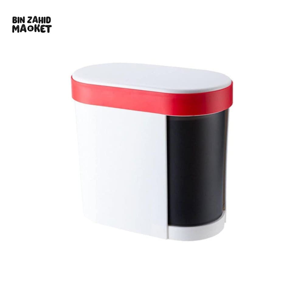 WASTE BIN HOUSEHOLD GARBAGE CAN WITH LID – DETACHABLE & DURABLE