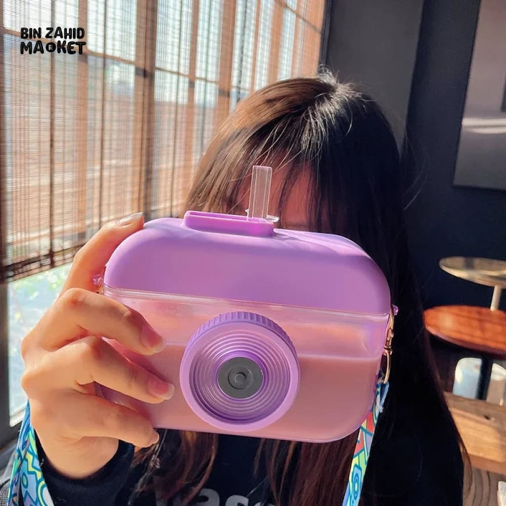 CAMERA SHAPE WATER BOTTLE 400ML