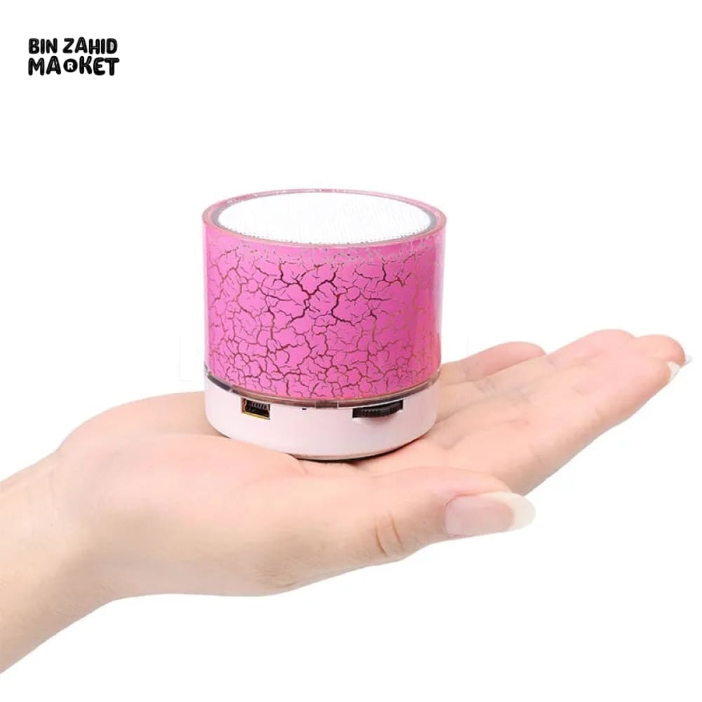 MINI LED CRACKS COLORFUL BLUETOOTH SPEAKERS