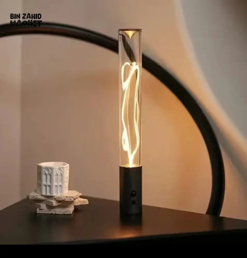 MAGNETIC WALL-STICKING WIRE LIGHT – TOUCHABLE CORDLESS LED DESK & NIGHT LIGHT FOR ROOM DECOR