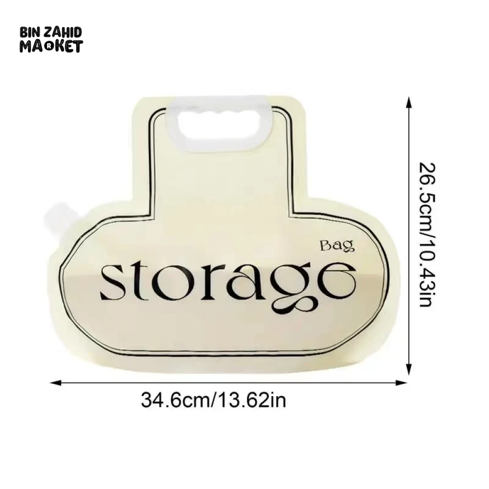PACK OF 3 CEREAL STORAGE BAGS – FOOD GRADE, SELF-STANDING SUCTION BAGS