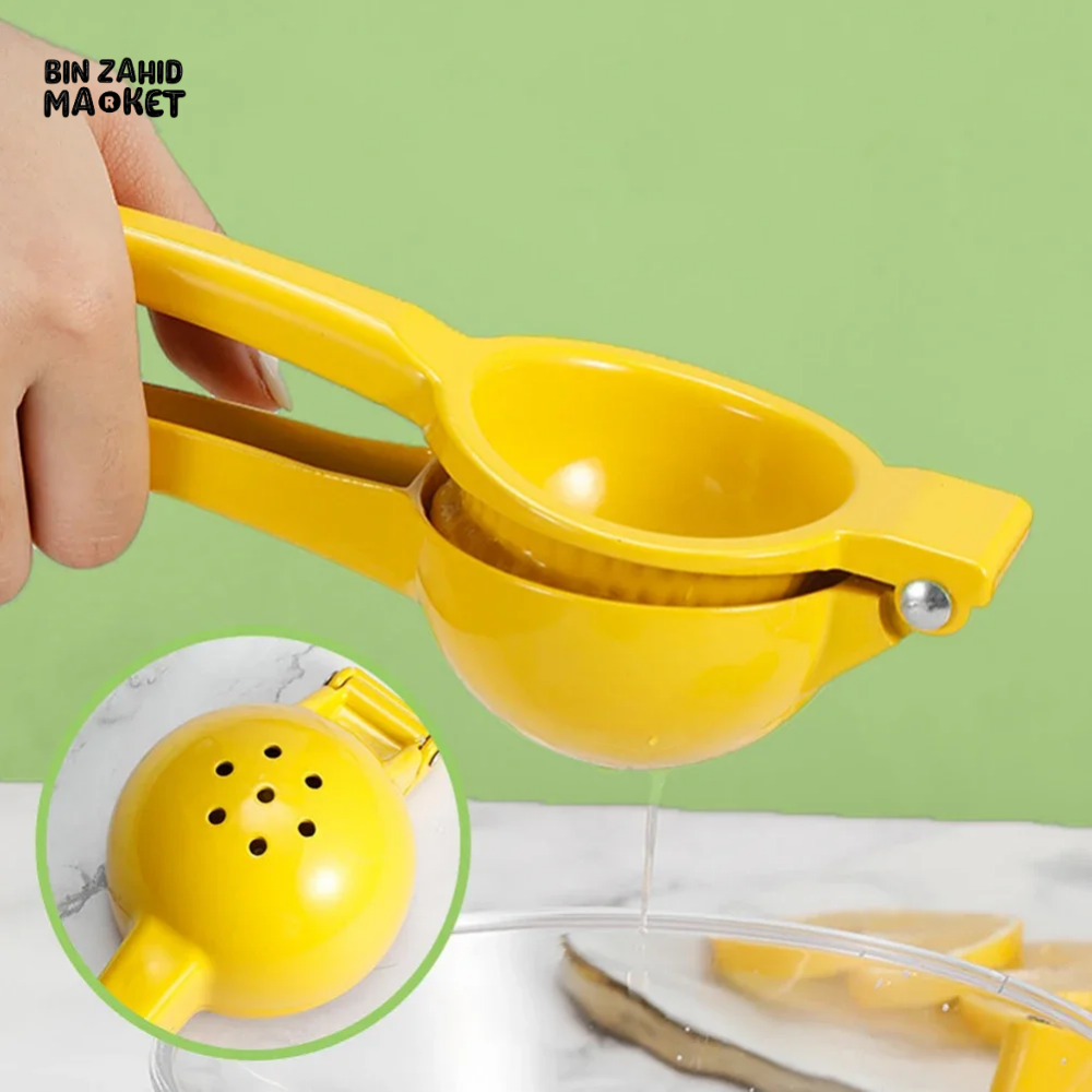 MANUAL LEMON SQUEEZER – ALUMINUM ALLOY HAND PRESS JUICER FOR CITRUS & ORANGE