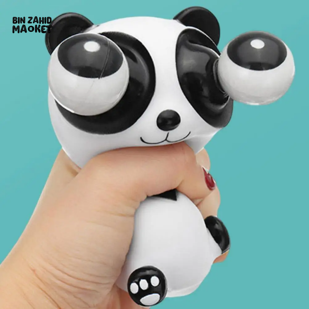 BIG EYES PANDA STRESS RELIEF SQUEEZE TOY SLOW REBOUND