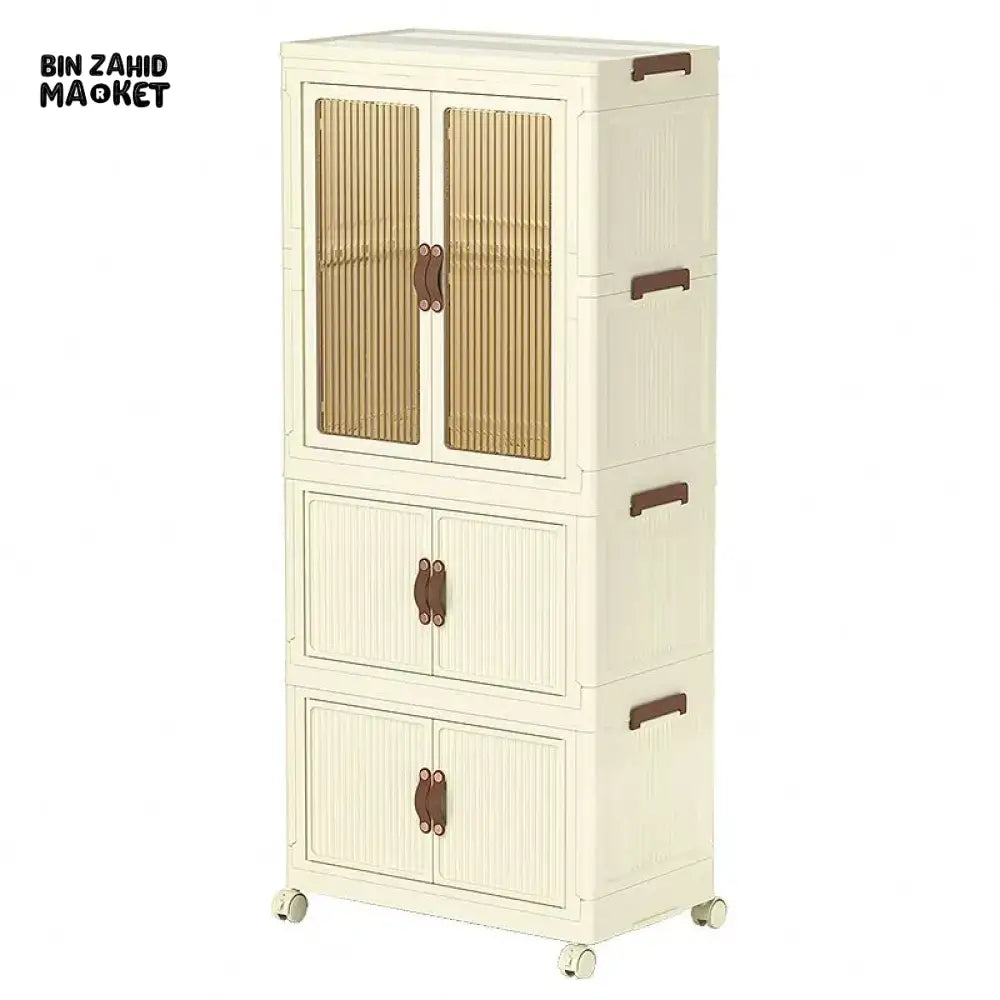 LUXORMOVE 3 LAYERS LARGE CAPACITY FOLDING STORAGE CABINETS - BZM-102587