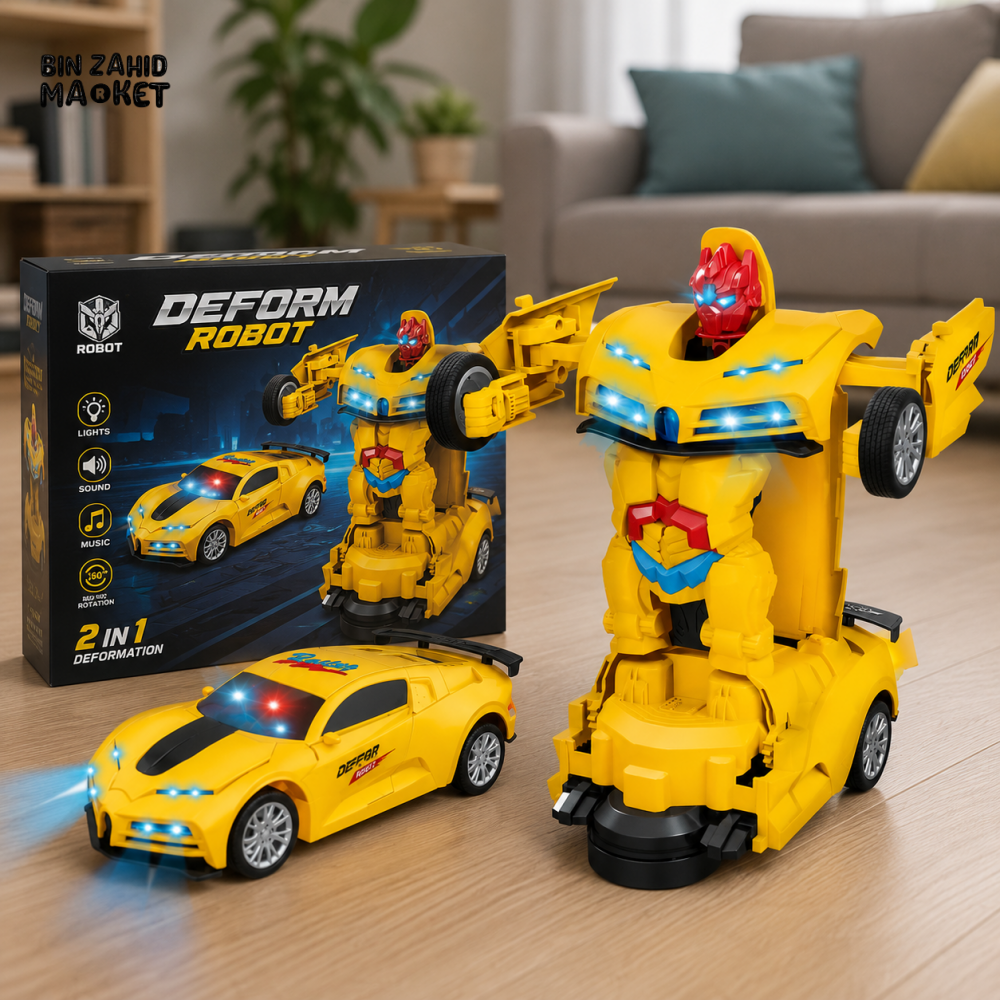 2-IN-1 TRANSFORMING ROBOT CAR