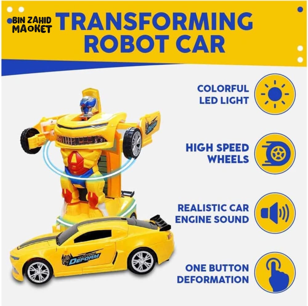 2-IN-1 TRANSFORMING ROBOT CAR