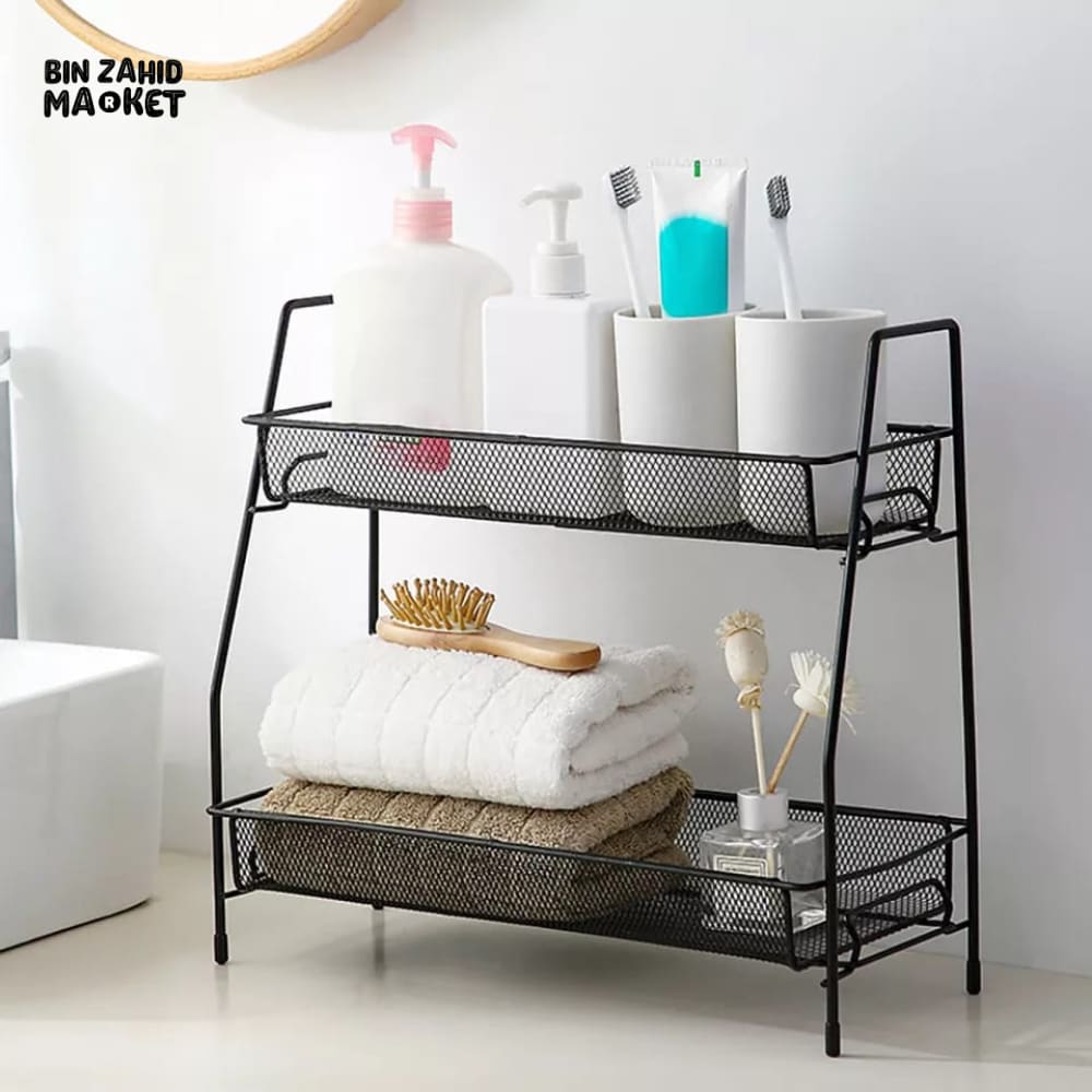 2-LAYERS COUNTER-TOP METAL STAND