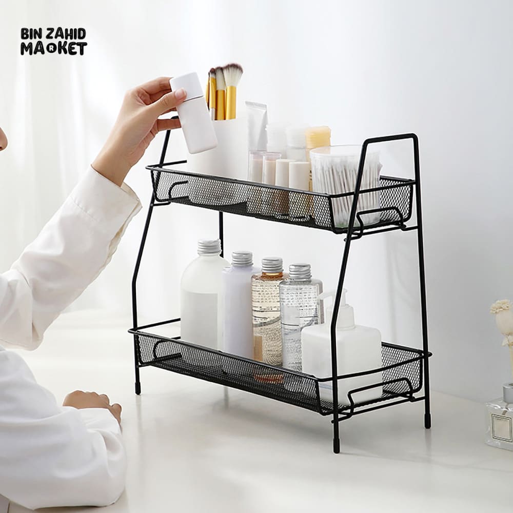 2-LAYERS COUNTER-TOP METAL STAND