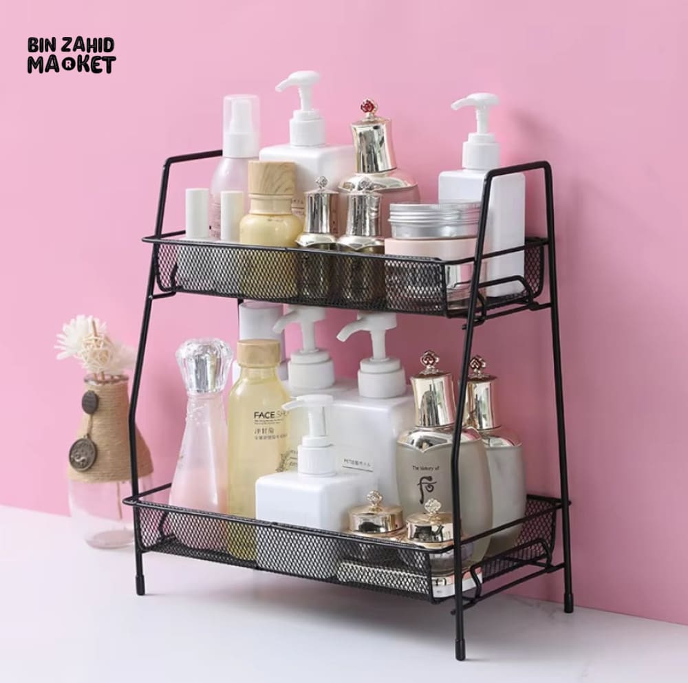 2-LAYERS COUNTER-TOP METAL STAND