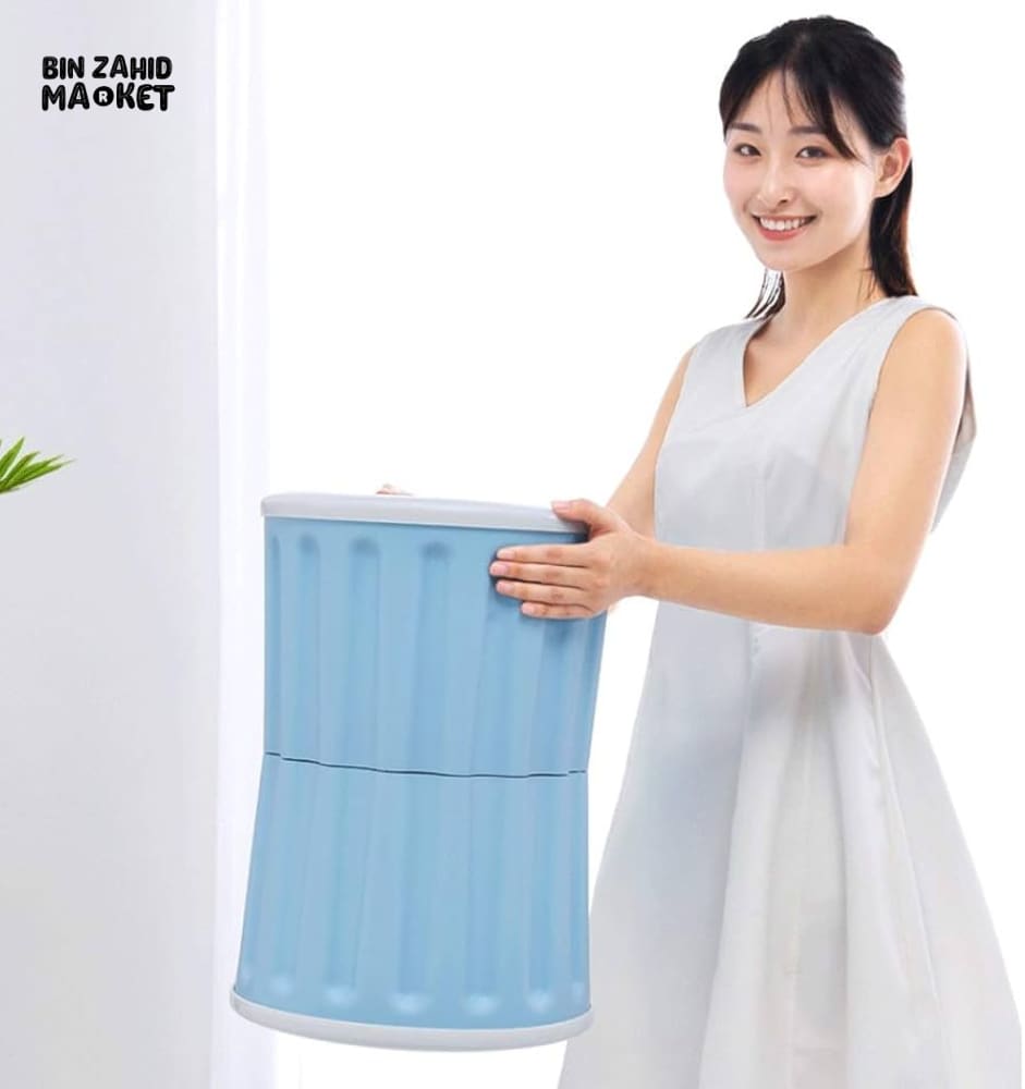 2 PIECES PLASTIC STORAGE CHAIR OTTOMAN FURNITURE FOR LIVING ROOM