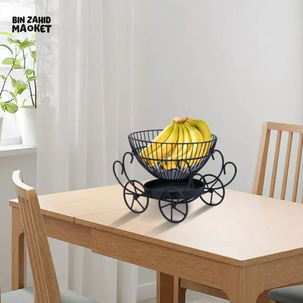2-TIER DECORATIVE FRUIT BASKET