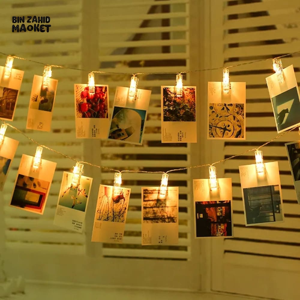 20 PIECES LED PHOTO CLIP FAIRY LIGHTS