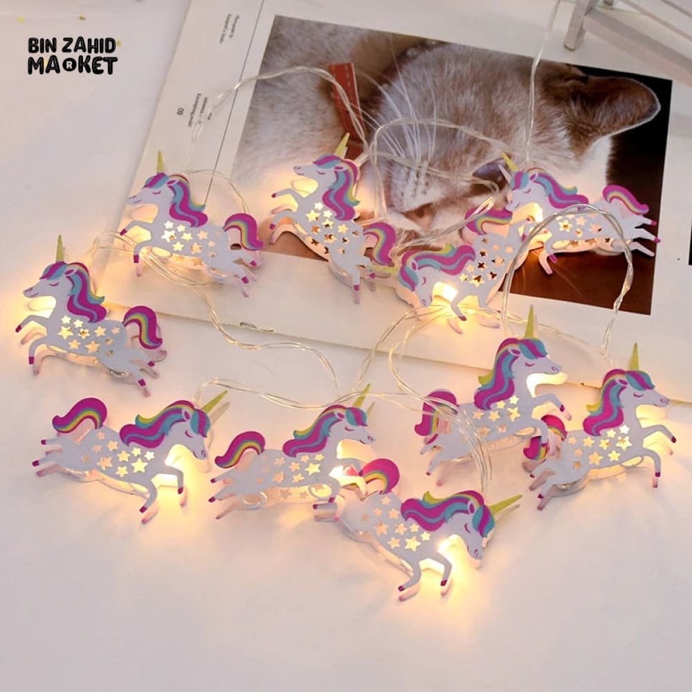 UNICORN DECOR LIGHT STRING