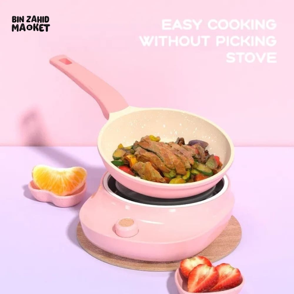 NON STICK MARBLE COATING FRYING PAN