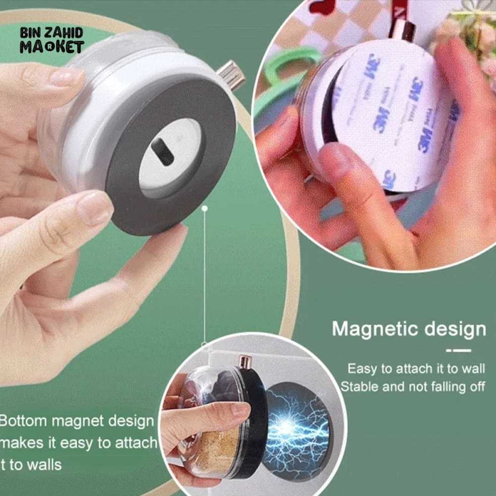 MAGNETIC WALL HANGING SPICE ORGANIZER