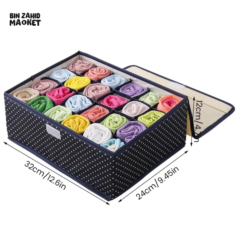 24X GRIDS SOCKS ORGANIZER