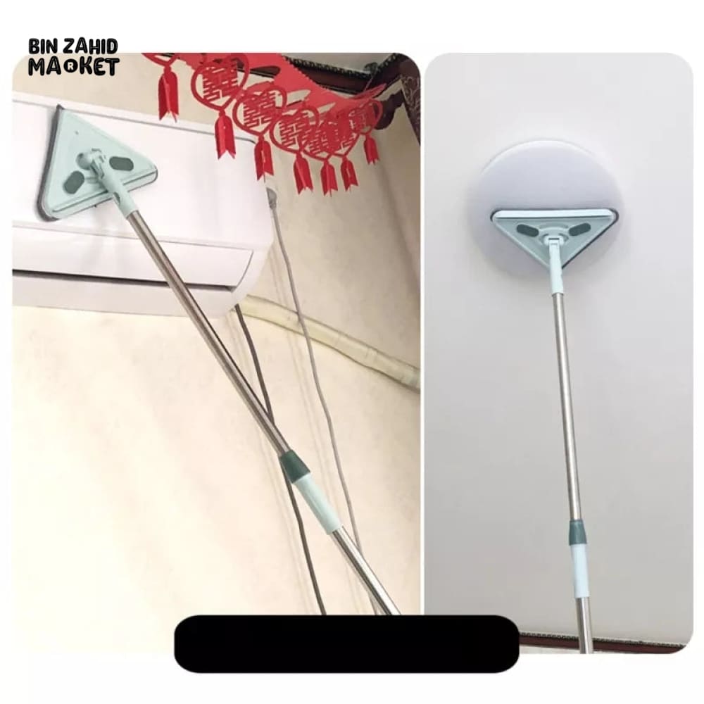 TELESCOPIC TRIANGLE CLEANING WIPER MOP