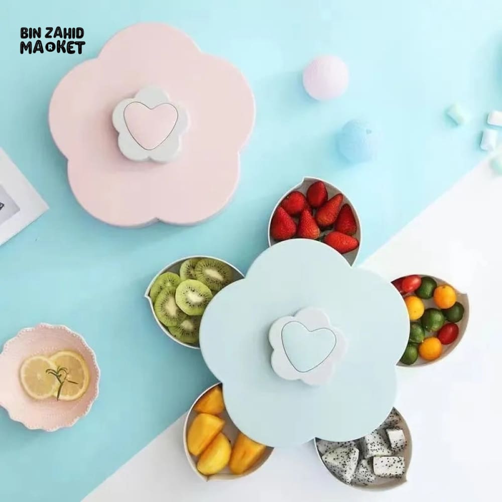 PETAL DRY FRUIT & CANDY TRAY