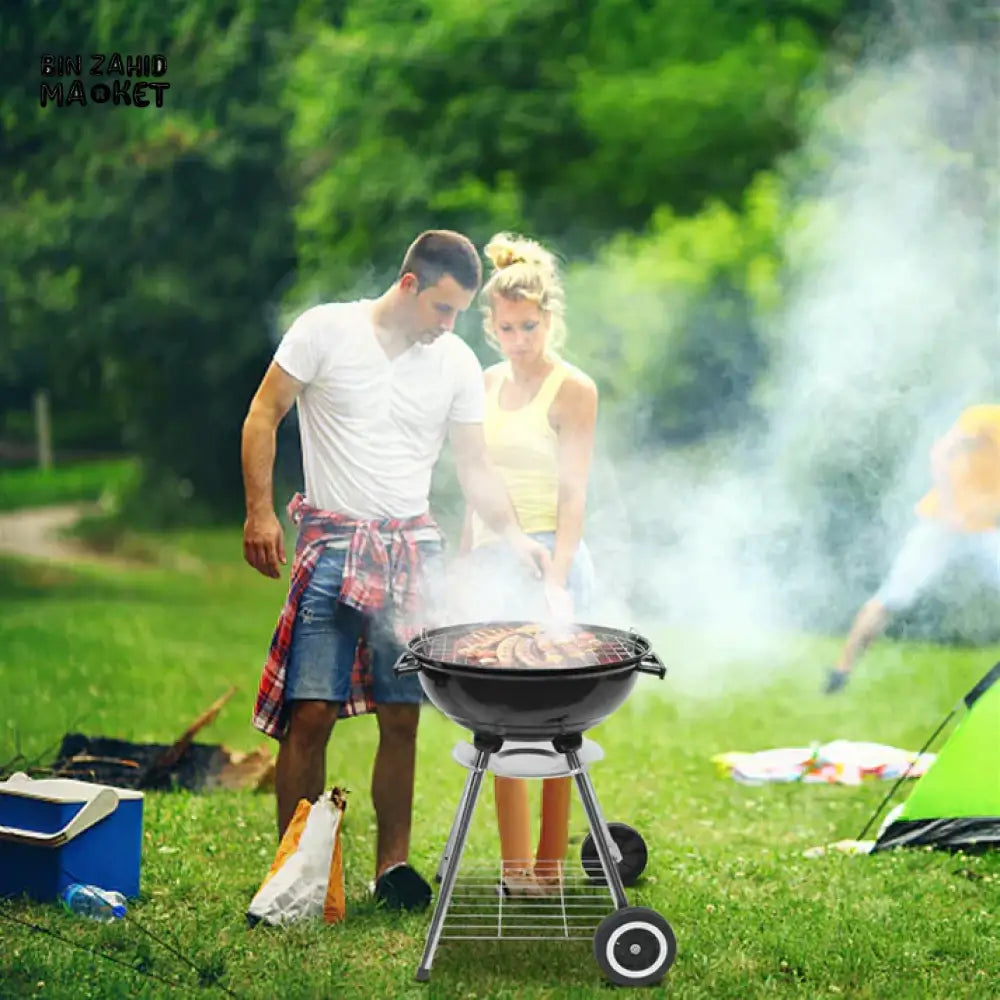 APPLE CHARCOAL STOVE BARBEQUE GRILL