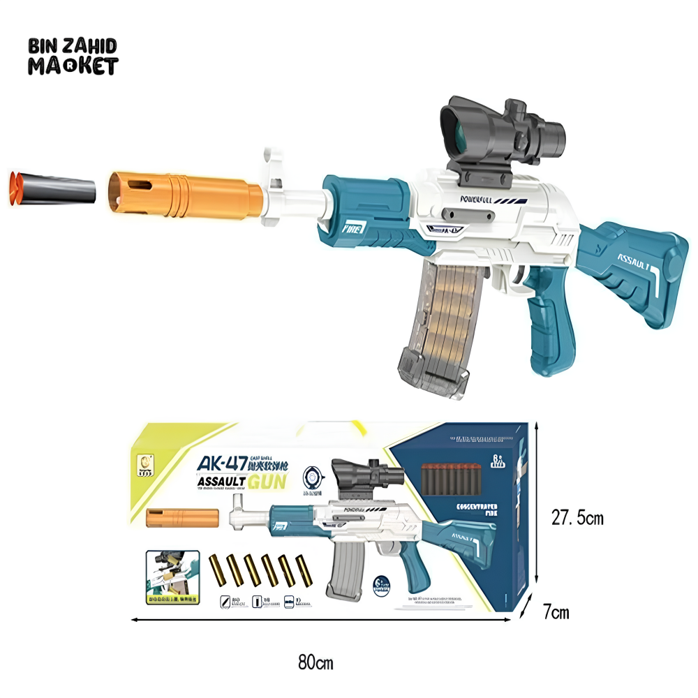 AK-47 CAST SHELL GUN FOR KIDS