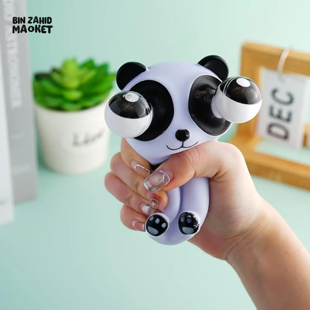 BIG EYES PANDA STRESS RELIEF SQUEEZE TOY SLOW REBOUND