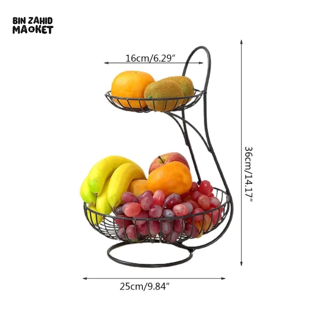 2X LAYERS FRUITS BASKET