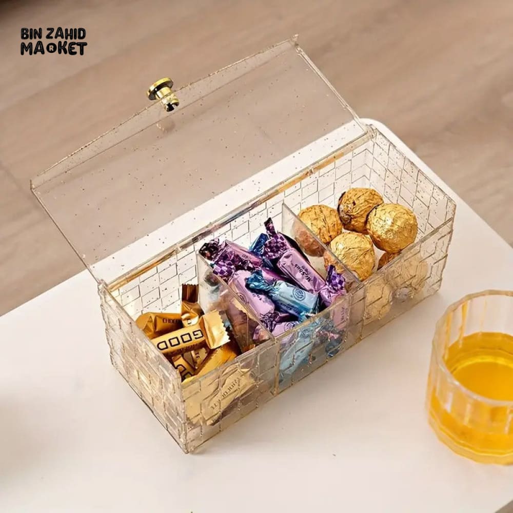 3-IN-1 DUSTPROOF COSMETIC ORGANIZER – FOR COTTON SWABS & LIPSTICKS