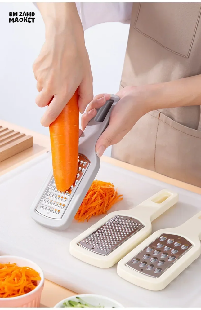 3 IN 1 VEGETABLE CUTTER MANDOLINE SLICER POTATO PEELER CARROT GRATER