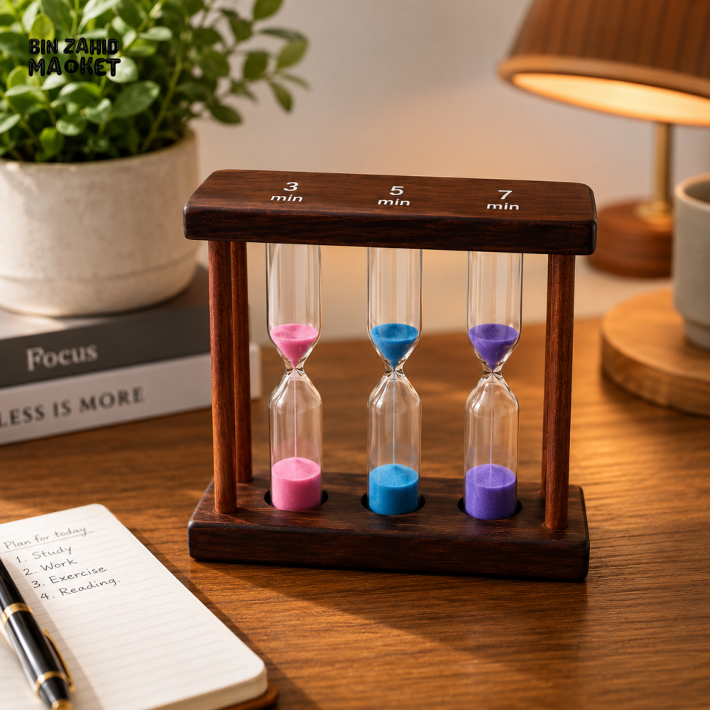 3-IN-1 WOODEN SAND TIMER