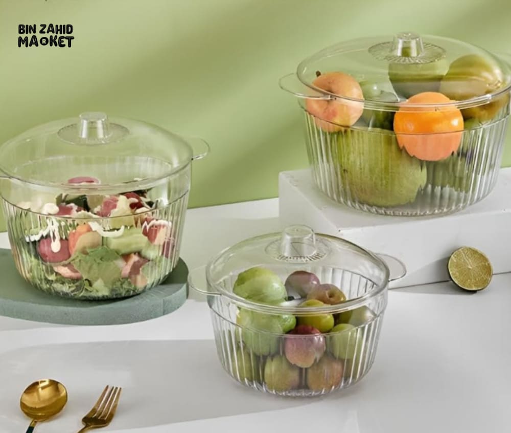 3 PIECES ELEGANT DESERT BOWL SET