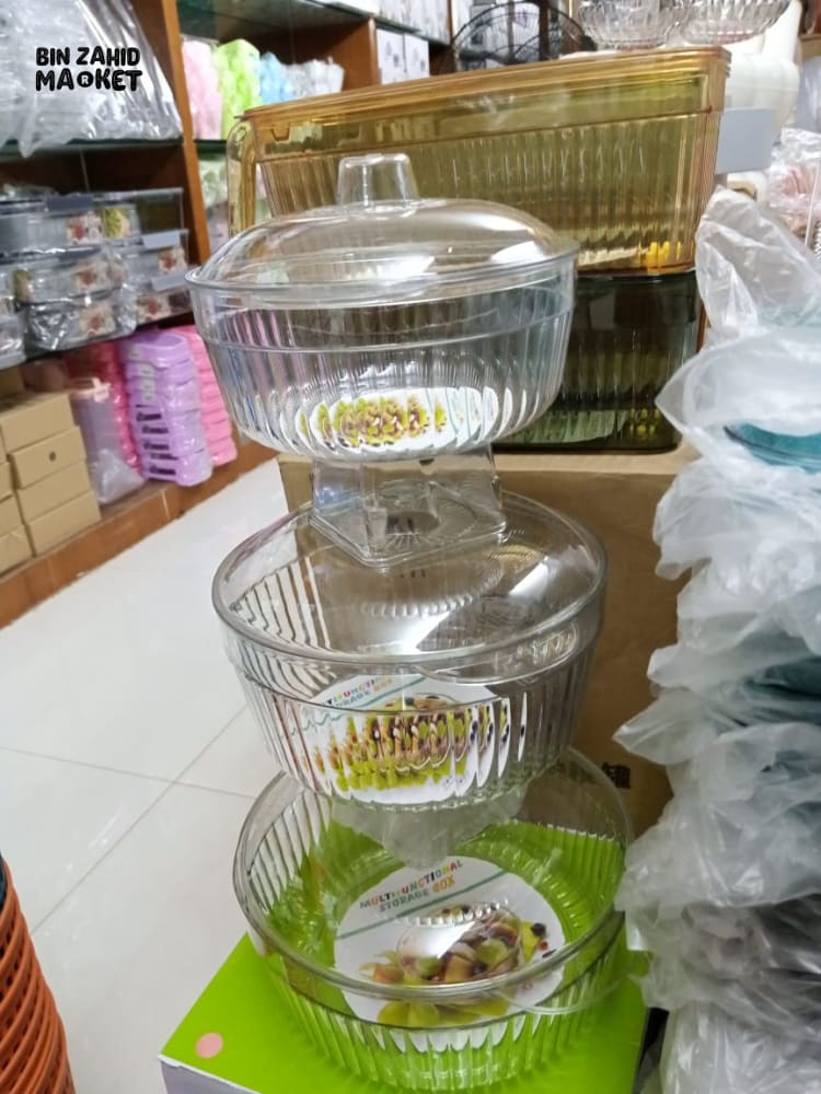 3 PIECES ELEGANT DESERT BOWL SET