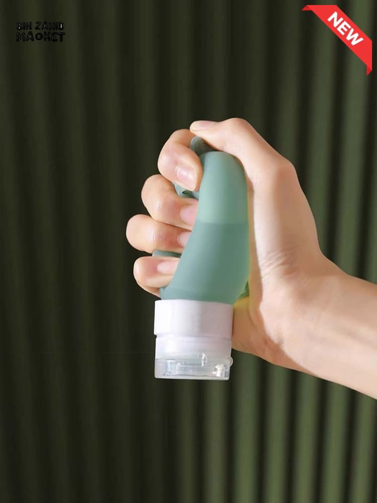 3 PIECES TRAVEL BOTTLE SET – SOFT SILICONE REFILLABLE CONTAINERS FOR LOTION SHAMPOO SOAP & COSMETICS