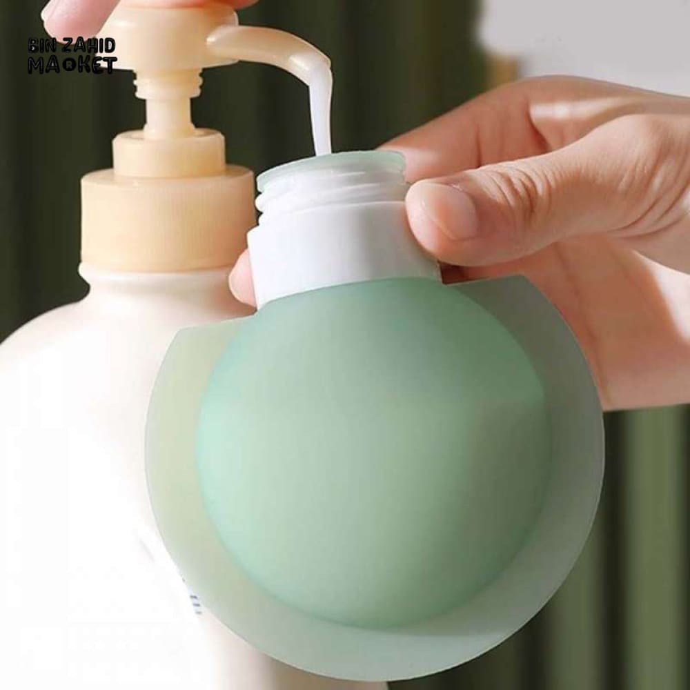 3 PIECES TRAVEL BOTTLE SET – SOFT SILICONE REFILLABLE CONTAINERS FOR LOTION SHAMPOO SOAP & COSMETICS