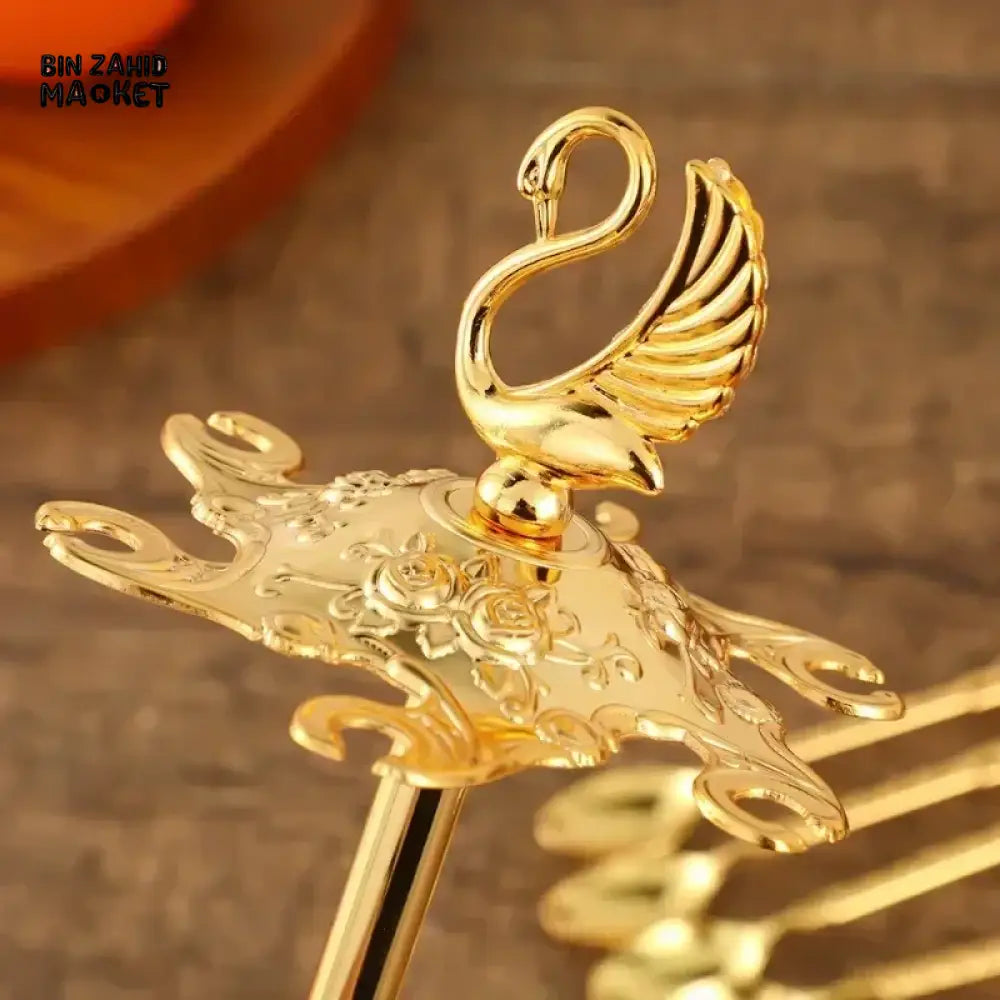 CUTE SWAN DESSERT TABLEWARE KITCHEN CUTLERY SET