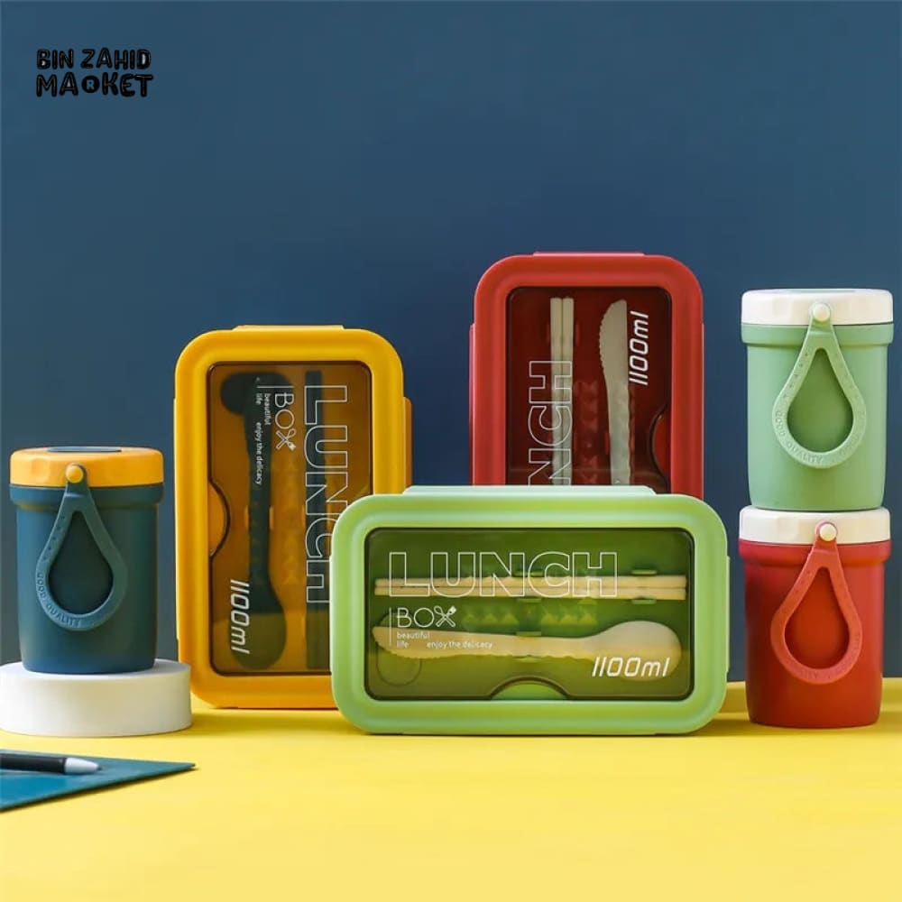 LUNCH BOX WITH CHOPSTICKS